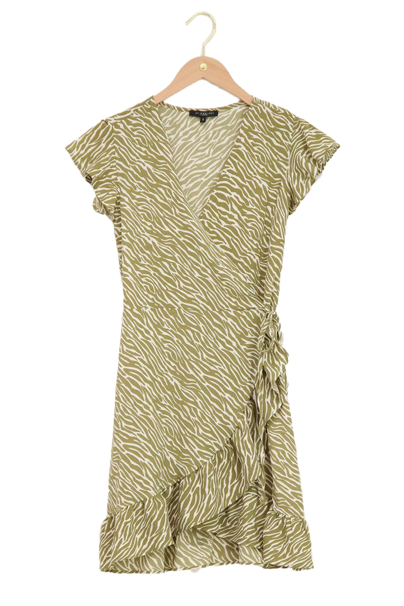 OVERSLAGJURKJE ZEBRAPRINT