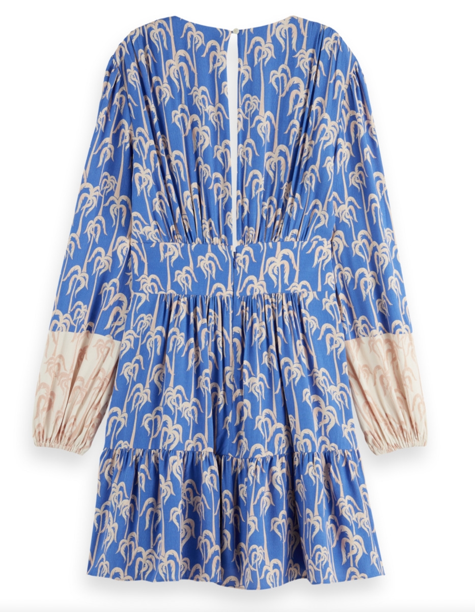 SHORT PRINTED DRESS