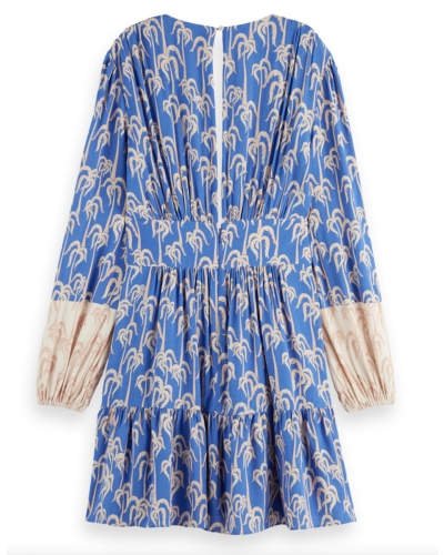 SHORT PRINTED DRESS