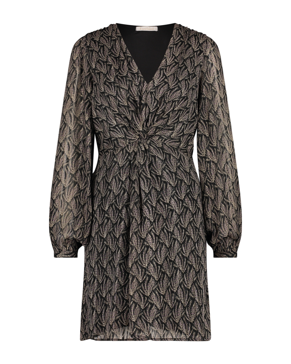 Freebird SHALIMAR JURK Blauw Combinatie
