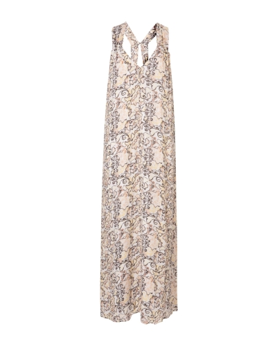 STRAPPY JURK MET PRINT EN V-HALS 