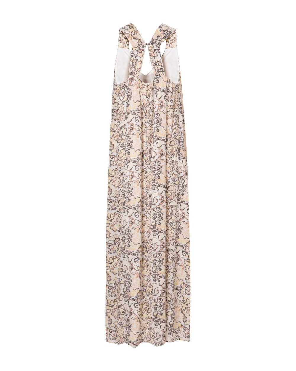 STRAPPY JURK MET PRINT EN V-HALS 