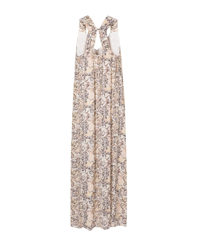 STRAPPY JURK MET PRINT EN V-HALS 