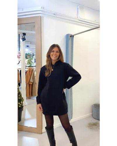 Gossip Gossip Jurken SWEATDRESS ISABELLE Zwart