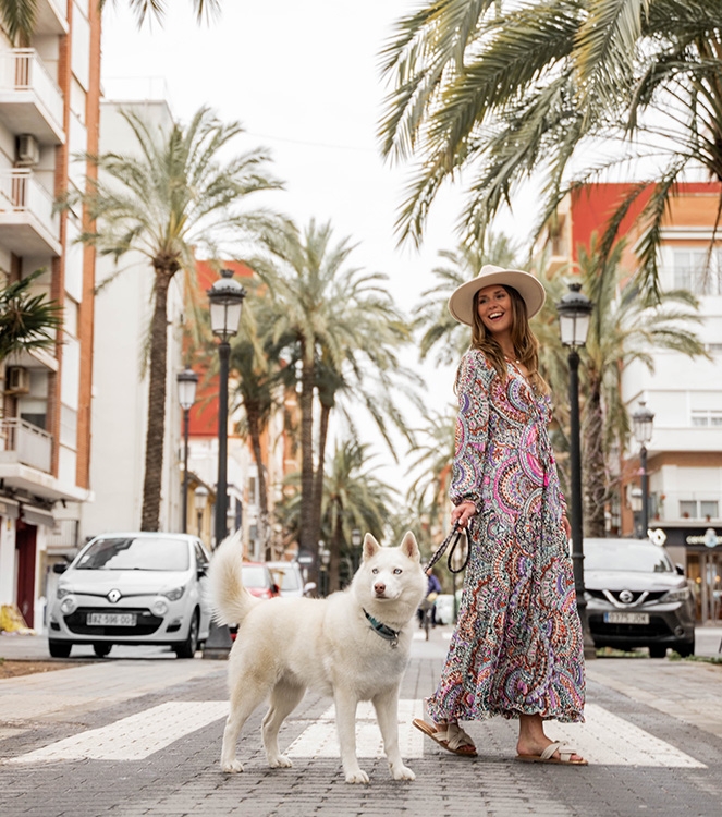 MAXI JURK ANNABEL TURQUOISE