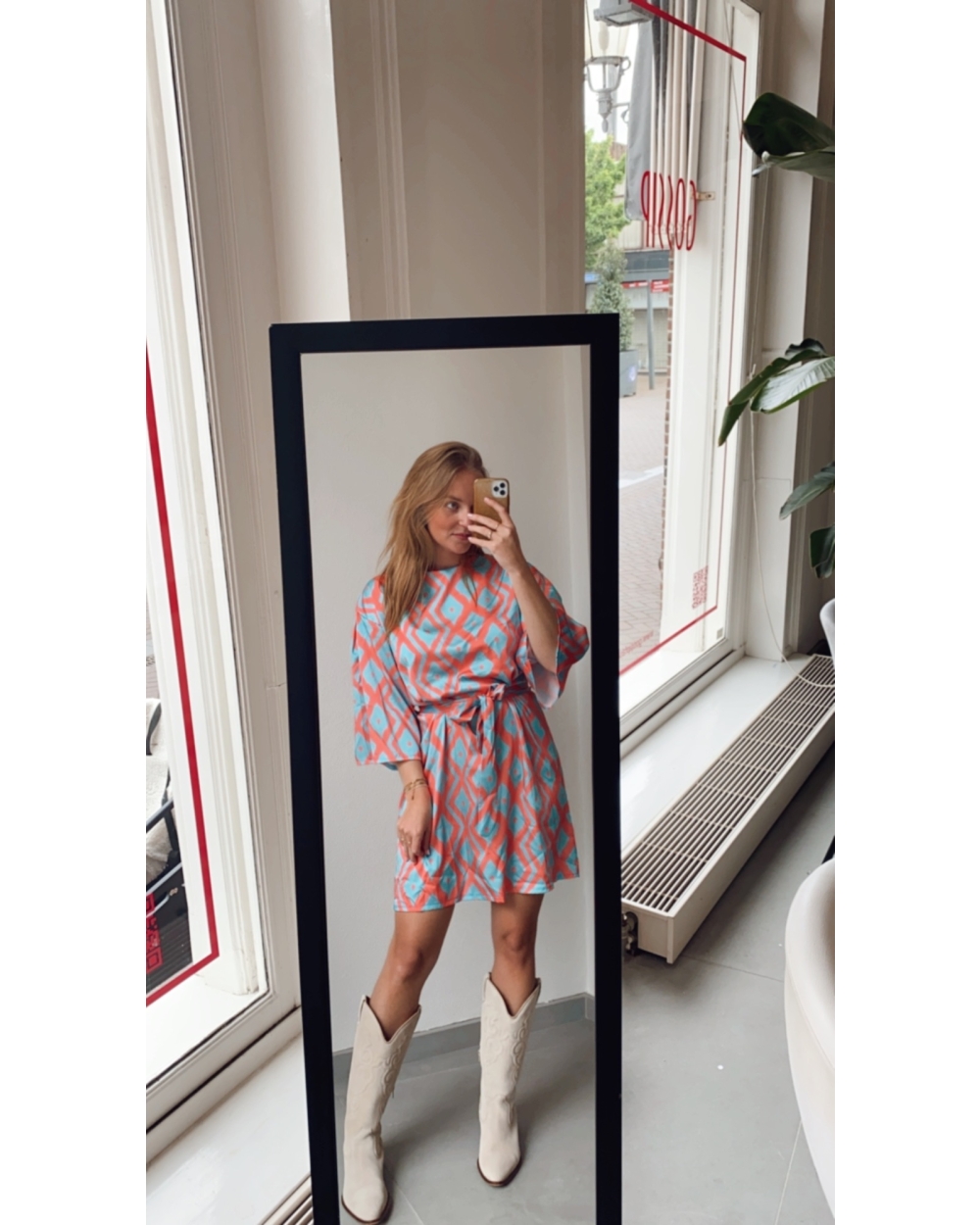  JURK IKAT BLAUW