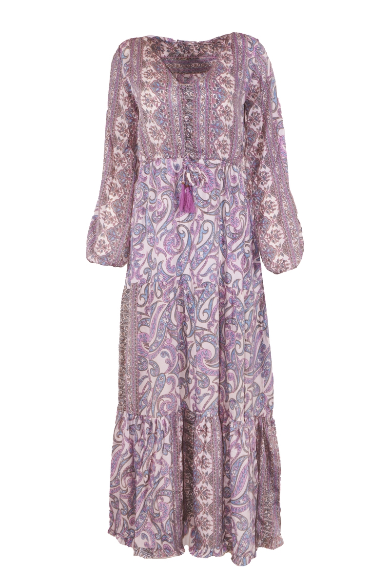MAXI JURK ANNABEL BLAUW PAARS