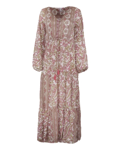 Gossip MAXI JURK ANNABEL ROZE LICHTGROEN