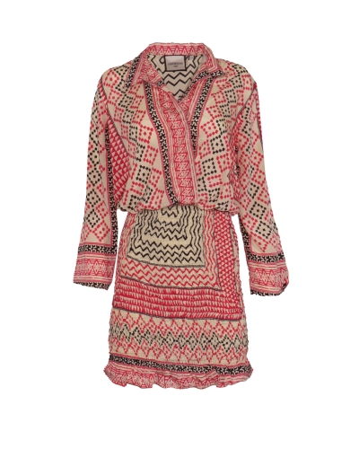 Gossip JURK DIAMANT BEIGE COMBI