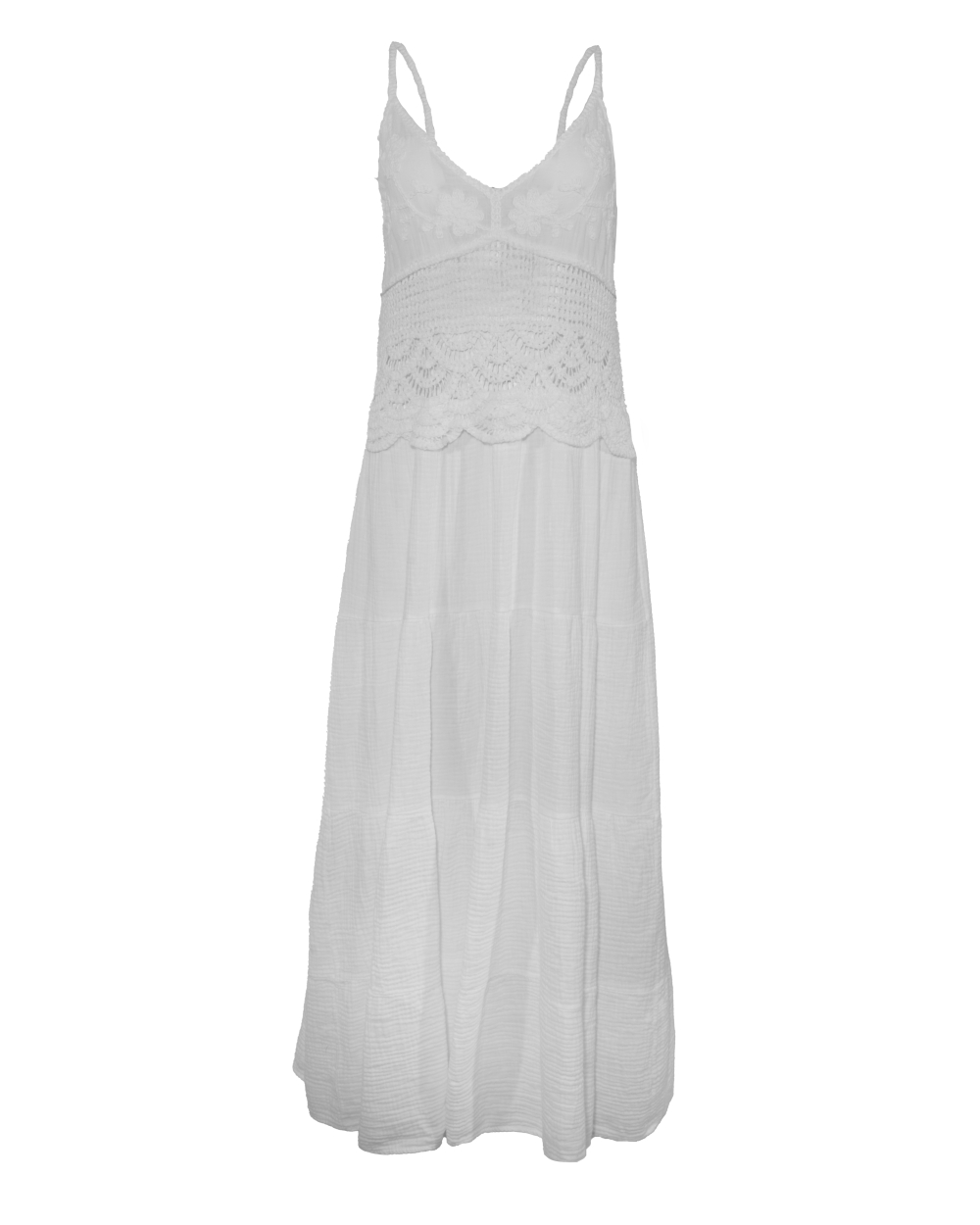 MAXI JURK MAE WIT