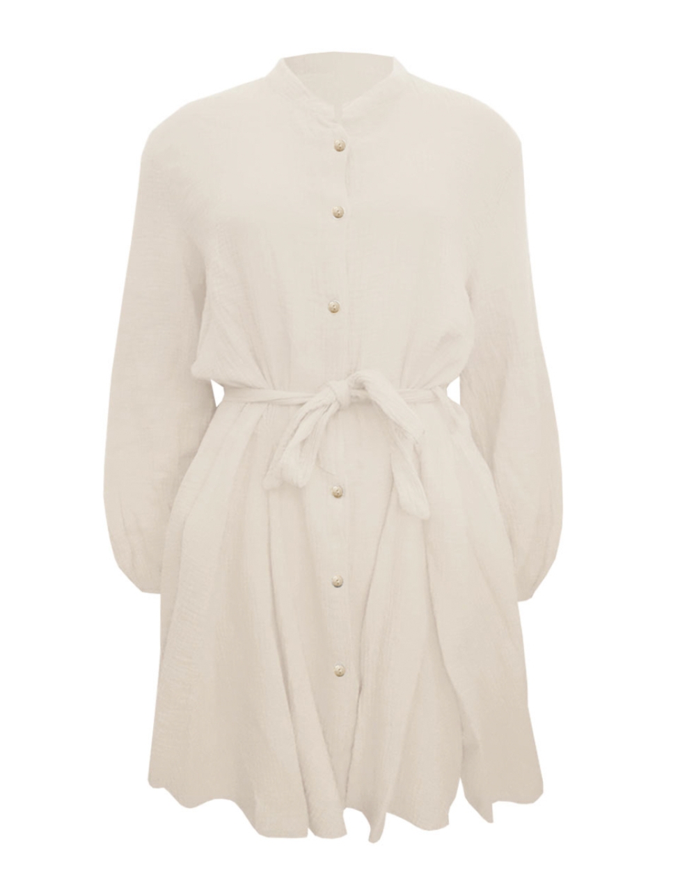 SOFIA MOUSSELINE JURK BEIGE