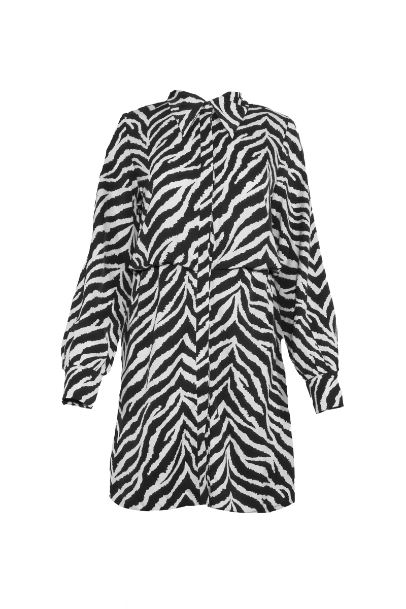 ZEBRA JURKJE ZWART 