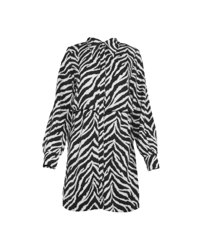 ZEBRA JURKJE ZWART 