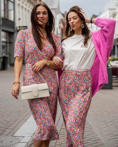 Catwalk Junkie CATWALK JUNKIE JURK ORANGE BLOSSOM WRAP