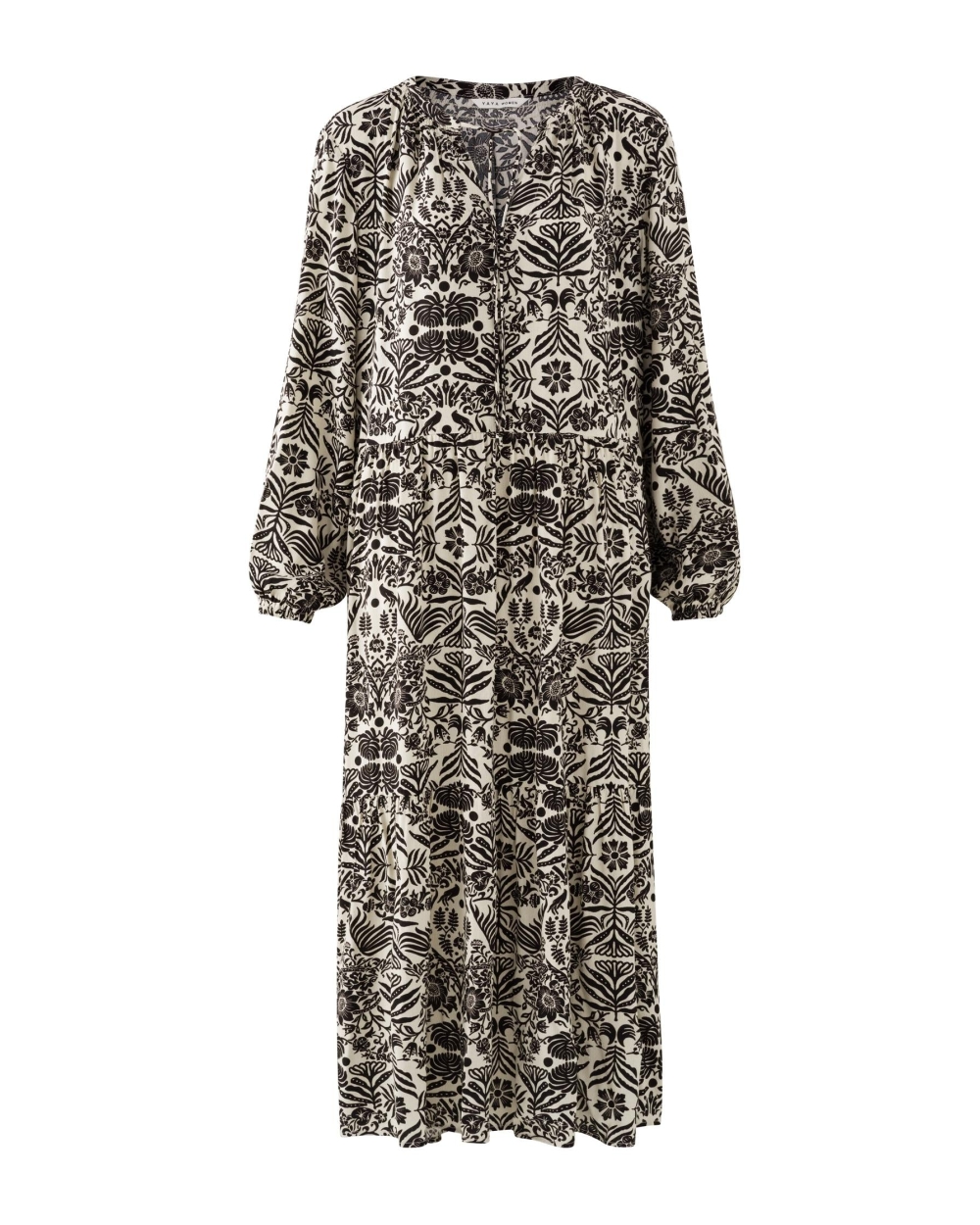 LANGE JURK MET PRINT PUMICE STONE