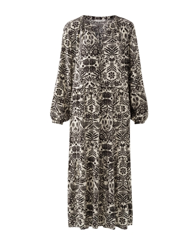 LANGE JURK MET PRINT PUMICE STONE