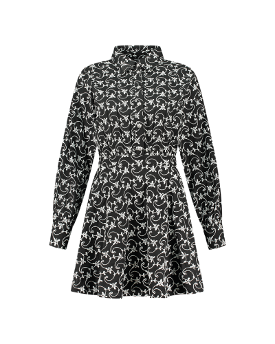 Nikkie REE DRESS ZWART WIT