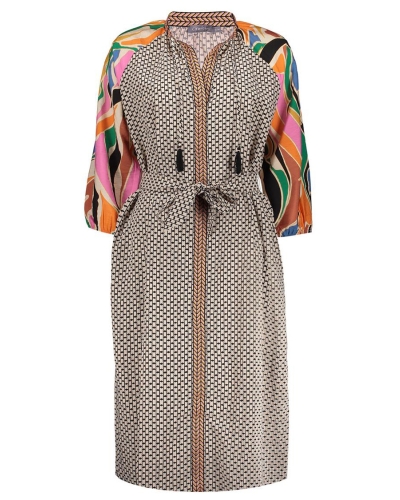 Geisha Geisha Trading B.V. Jurken 37147-20 off-white