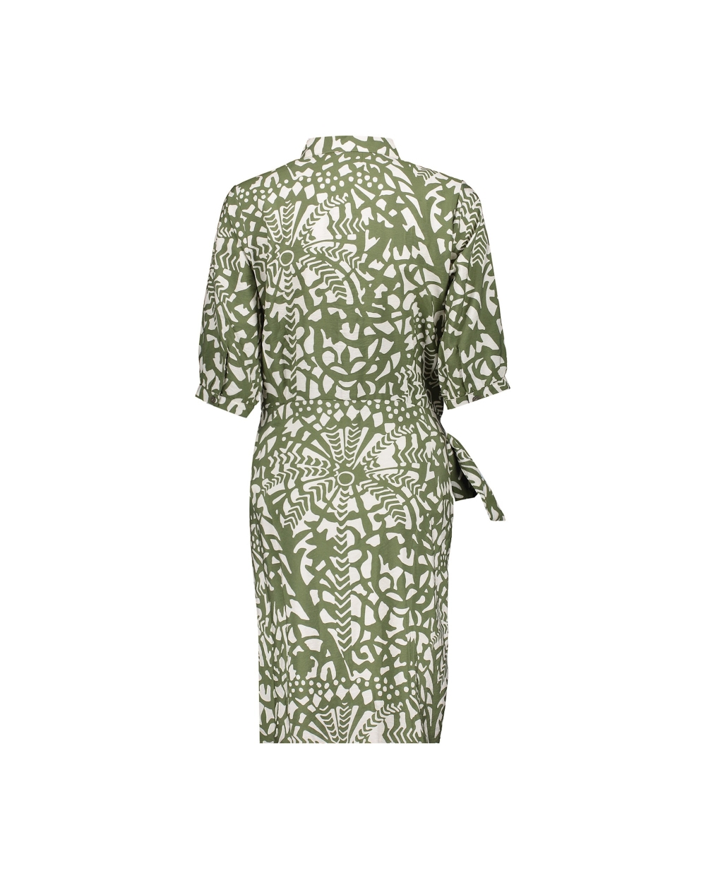 GEISHA JURK GRAPHIC PRINT