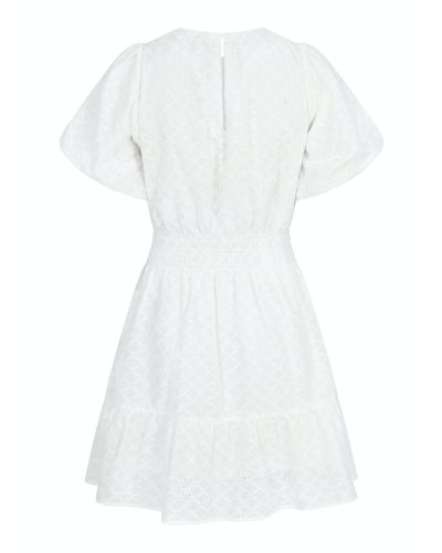 BAJA BRODERIE JURK WIT