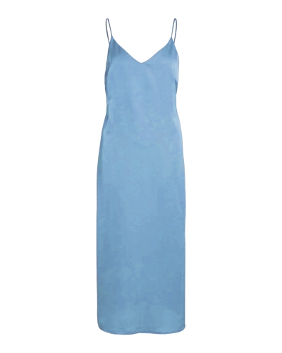Gossip SATIJNEN JURK BLAUW