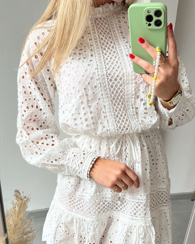 JURK BRODERIE CLAIRE WIT