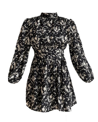 JURK RETRO ZWART WIT