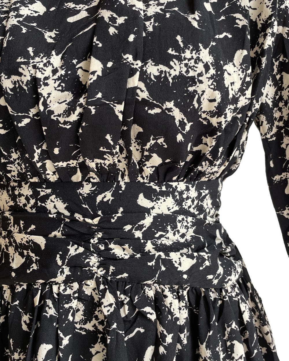 JURK RETRO ZWART WIT