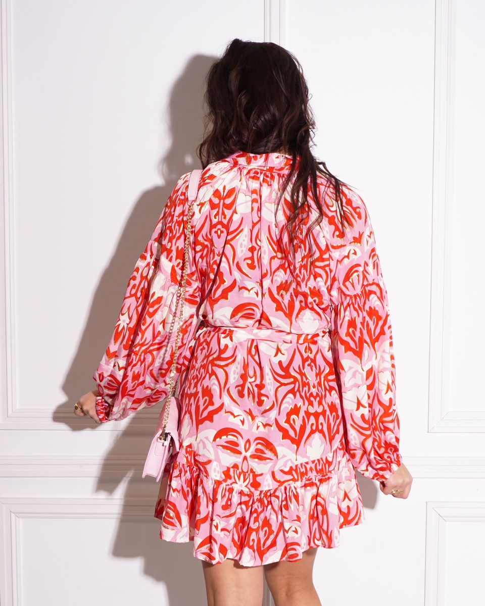 JURK LOUA ROZE/ROOD