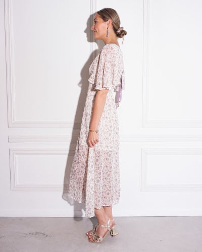 Gossip JURK FAYEN ECRU/ROZE