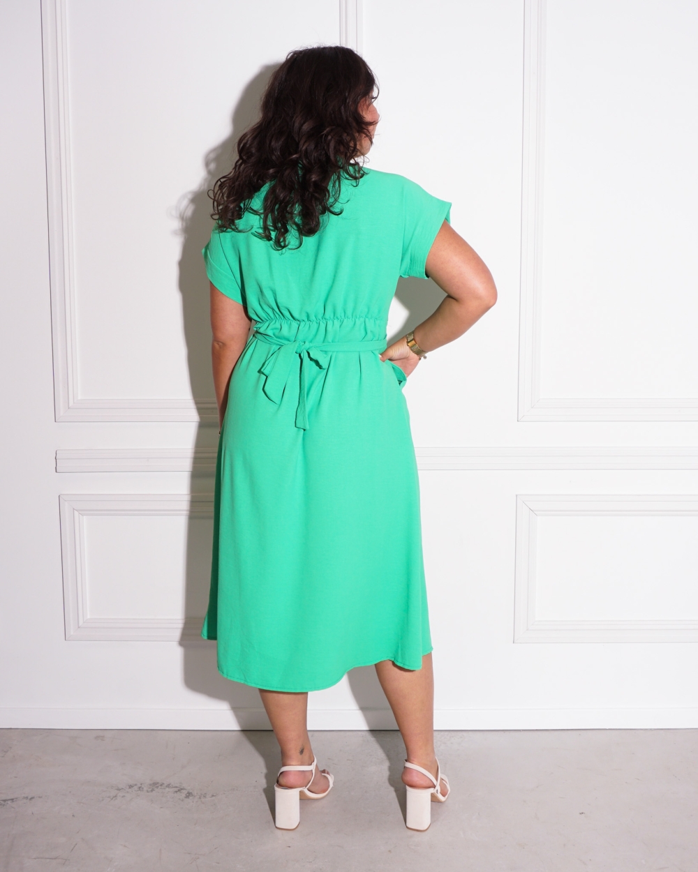 MIDI JURK ANNA GROEN