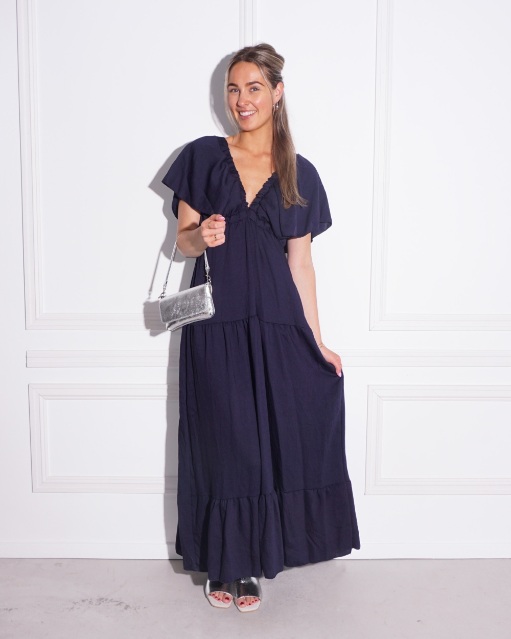 MAXI JURK DONKERBLAUW
