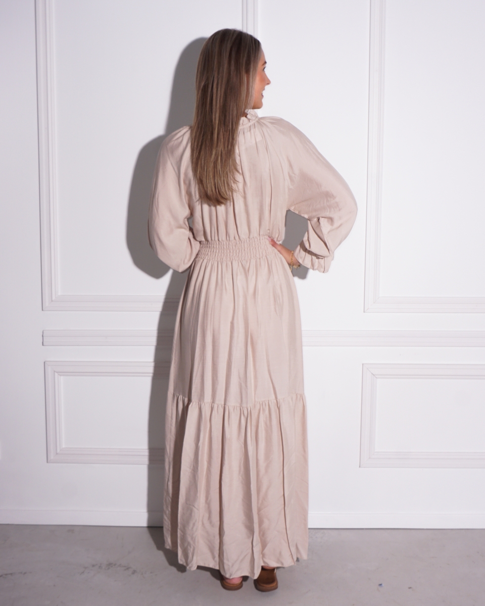 MAXI JURK NILA BEIGE