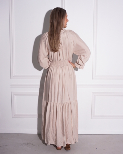 MAXI JURK NILA BEIGE