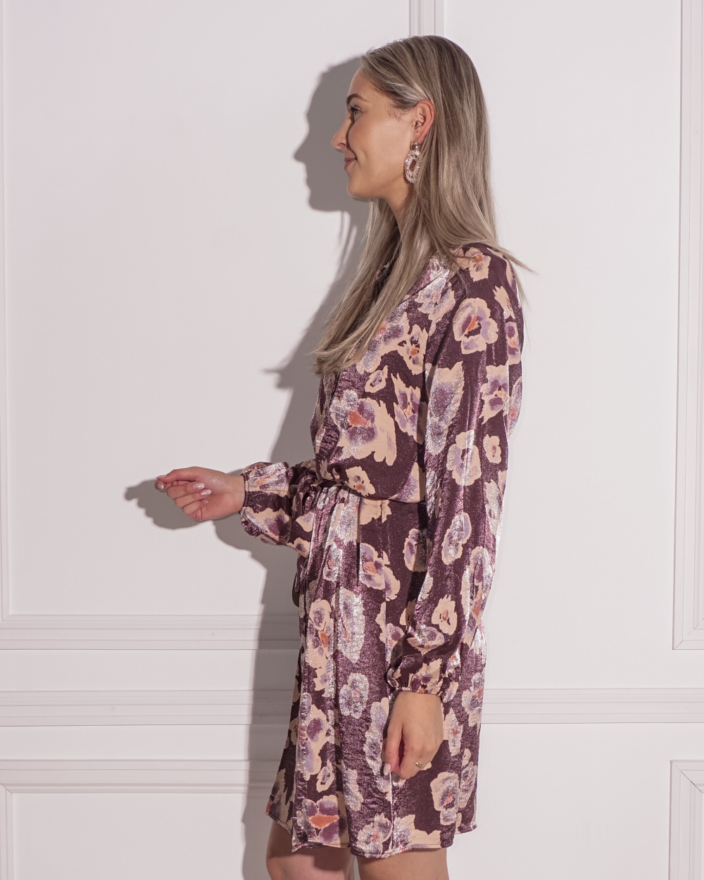 JURK PAARS/MAUVE PRINT