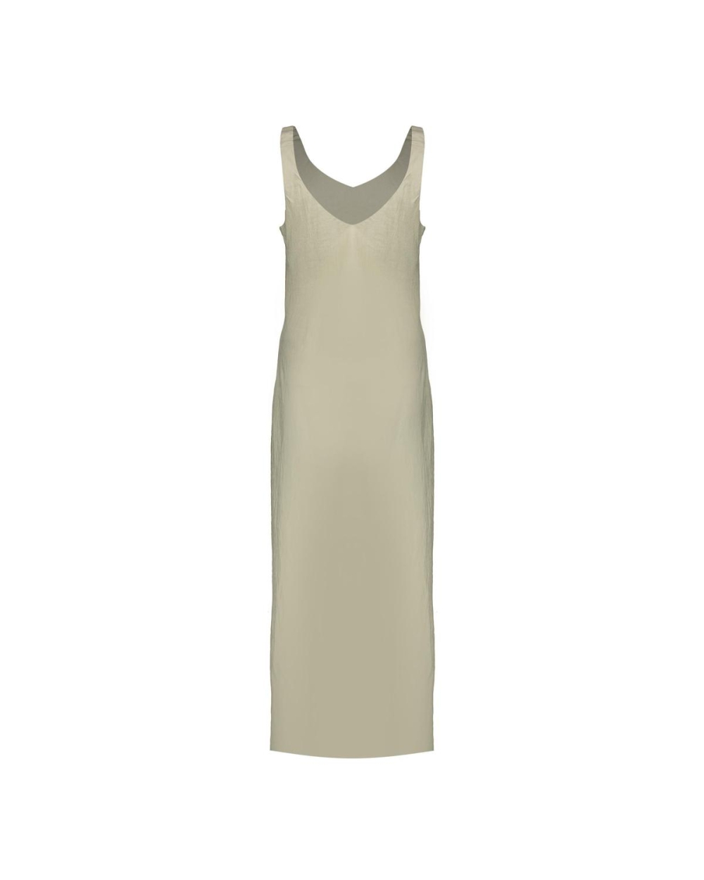 GROENE SATIN LOOK JURK