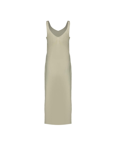 GROENE SATIN LOOK JURK