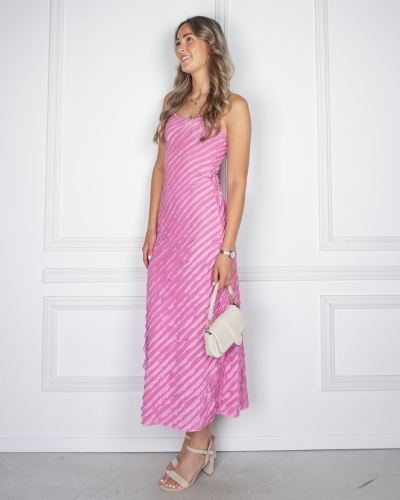 MAXI JURK SUZE ROZE