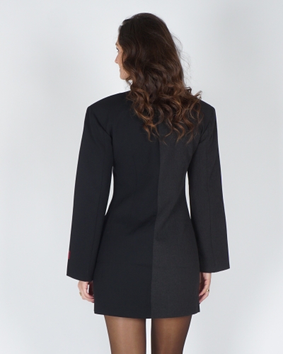 BLAZER DRESS STAR ZWART