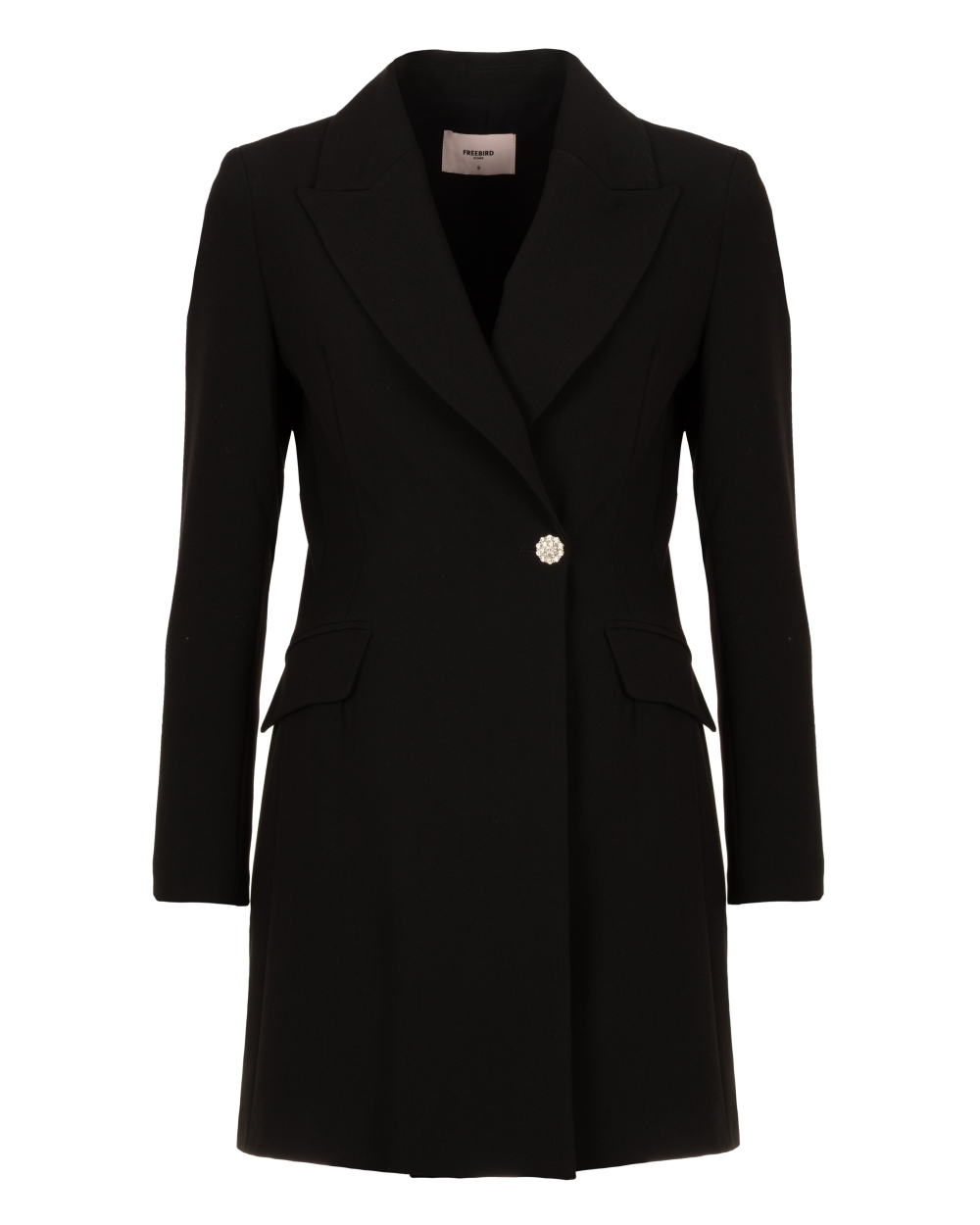 BLAZER JURK DIDE ZWART
