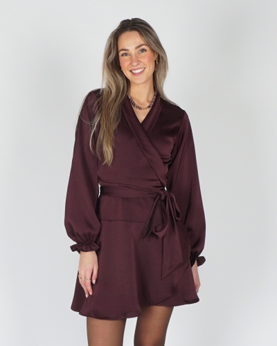 JURK COLBIE SATIJN BORDEAUX