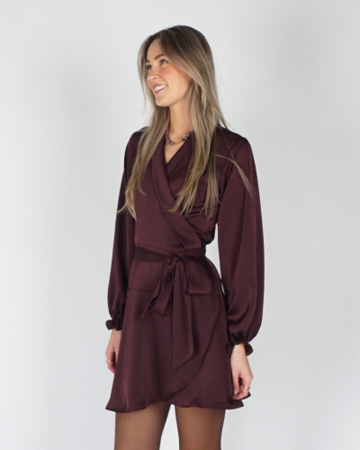JURK COLBIE SATIJN BORDEAUX