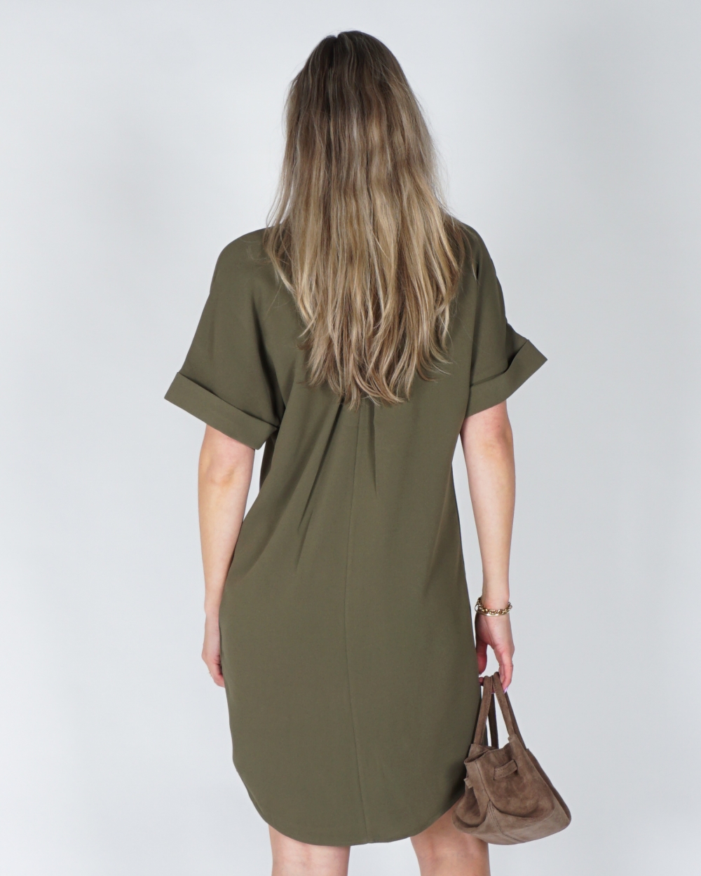 V-HALS JURK ARMY GROEN