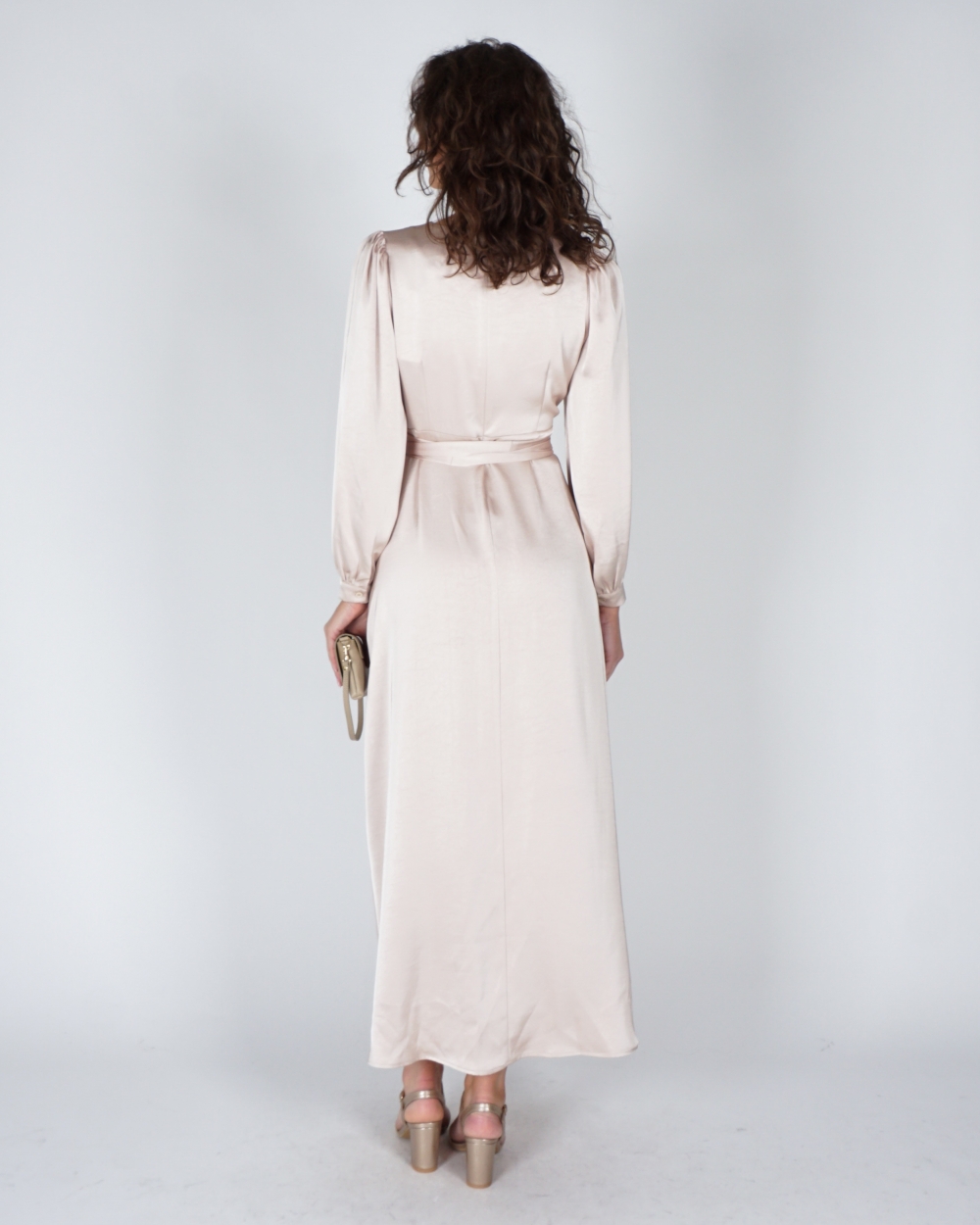 JURK BRETTI SATIJN BEIGE