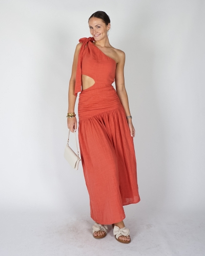 Gossip 13875 ONE SHOULDER JURK MET CUT OUT