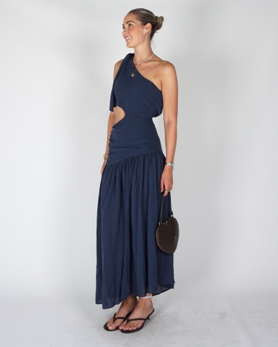 Gossip 13875 ONE SHOULDER JURK MET CUT OUT
