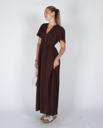 Gossip ZP978 MAXI JURK V-HALS