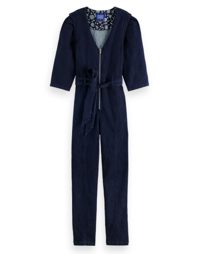 Scotch & Soda STRETCH DENIM JUMPSUIT 