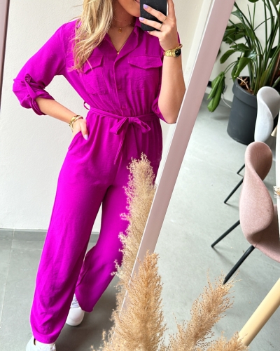 Gossip JUMPSUIT ZOE FUCHSIA