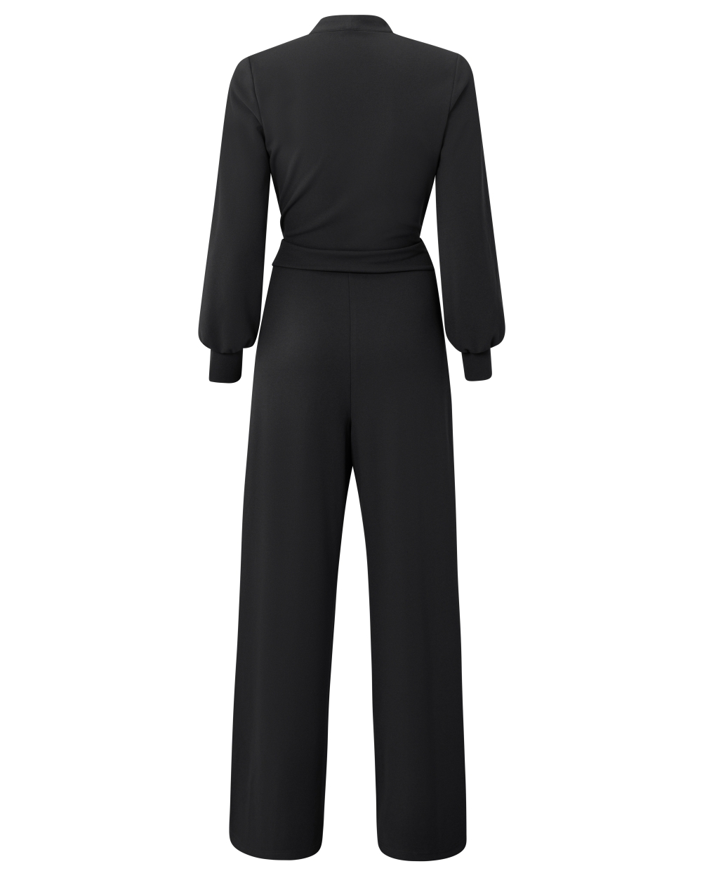 JERSEY JUMPSUIT ZWART